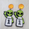 Spurs Alien Earrings